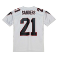 STECN A.Falcons 1991 #21 Deion Sanders Mitchell & Ness White Authentic Throwback Retired Player Stitched Puhic Jersey