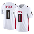 STECN A.Falcons #0 Divine Deablo Player White Vapor F.U.S.E. Limited Home Game Stitched Jerseys