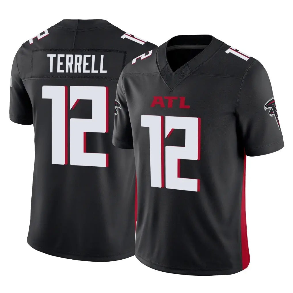STECN A.Falcons #12 Avieon Terrell Player Black Alternate Vapor F.U.S.E. Limited Stitched Jerseys