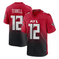 STECN A.Falcons #12 Avieon Terrell Player Red Home Game Stitched Jerseys