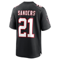 STECN A.Falcons #21 Deion Sanders Black Retired Player Alternate Game Stitched Jerseys
