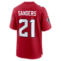 STECN A.Falcons #21 Deion Sanders Red Retired Player Game Stitched Jerseys