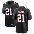 STECN A.Falcons #21 Mike Hughes Player Black Throwback Game Stitched Jerseys