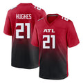 STECN A.Falcons #21 Mike Hughes Player Red Home Game Stitched Jerseys