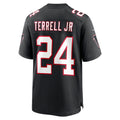STECN A.Falcons #24 A.J. Terrell Jr. Player Black Alternate Home Game Stitched Jerseys