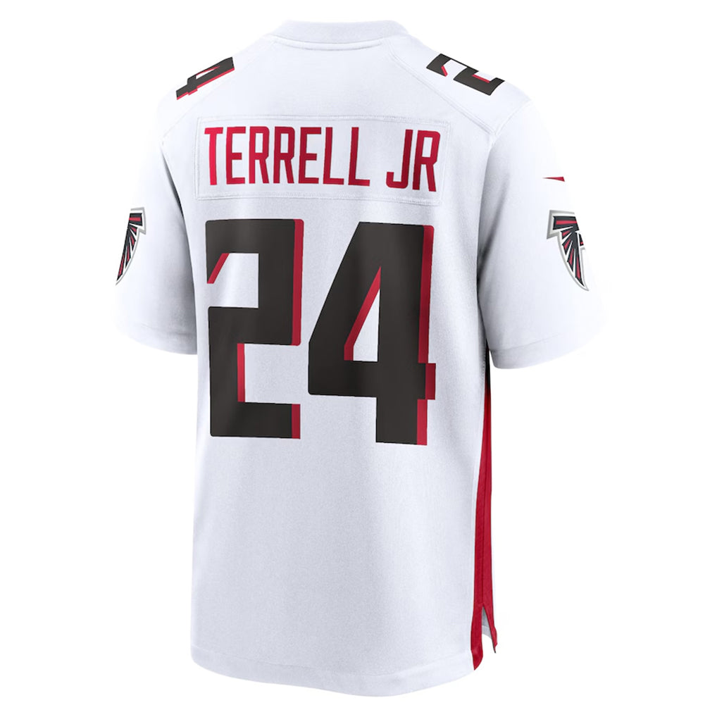 STECN A.Falcons #24 A.J. Terrell Jr. Player White Home Game Stitched Jerseys