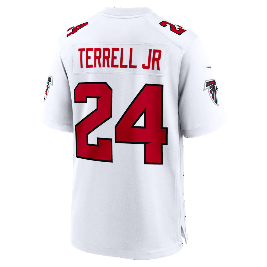 STECN A.Falcons #24 A.J. Terrell White Game Stitched Jerseys