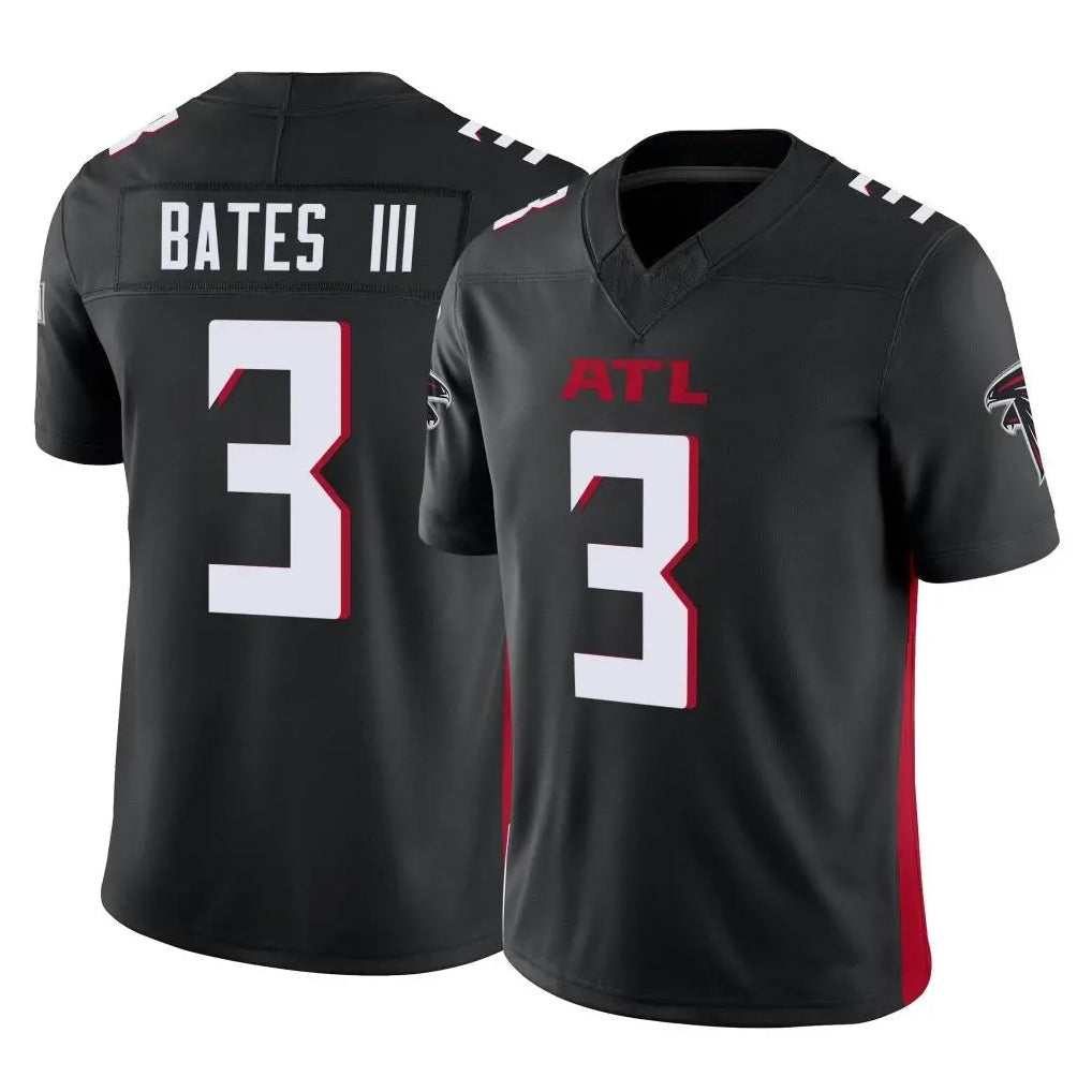 STECN A.Falcons #3 Jessie Bates III Player Black Vapor F.U.S.E. Limited Home Game Stitched Jerseys
