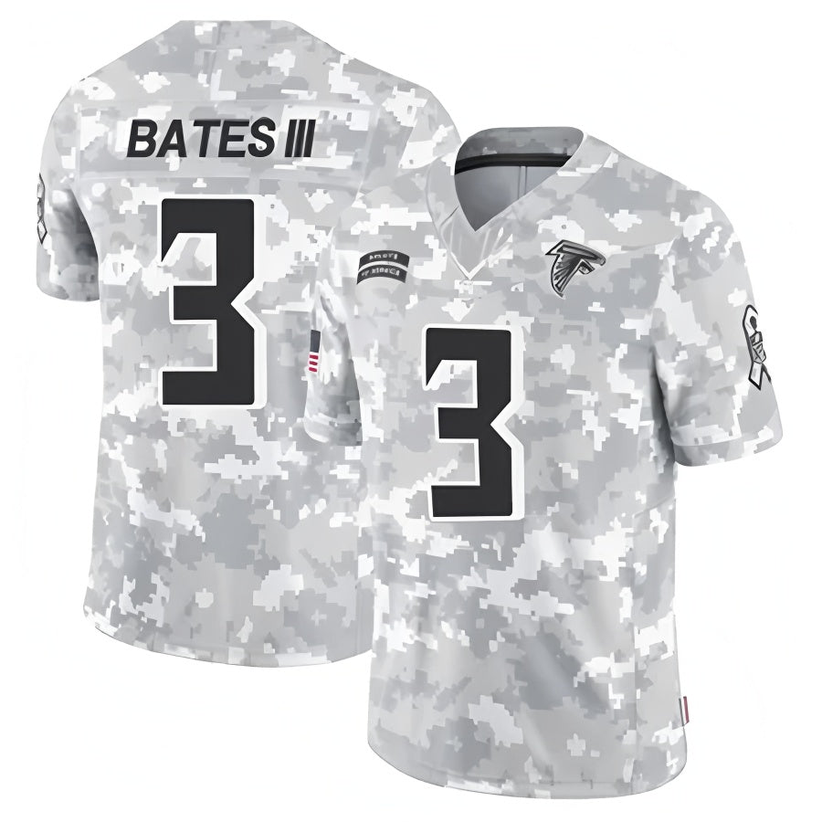 STECN A.Falcons #3 Jessie Bates III Player Camo Salute to Service Limited Stitched Stitched Jerseys