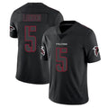 STECN A.Falcons #5 Drake London Player Black Impact Limited Stitched Jerseys