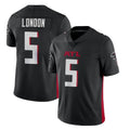 STECN A.Falcons #5 Drake London Player Black Vapor Untouchable Limited Home Game Stitched Jerseys