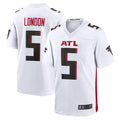 STECN A.Falcons #5 Drake London Player White Game Stitched Jerseys