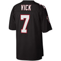 STECN A.Falcons #7 Michael Vick Mitchell & Ness Black Legacy Replica Stitched Jerseys