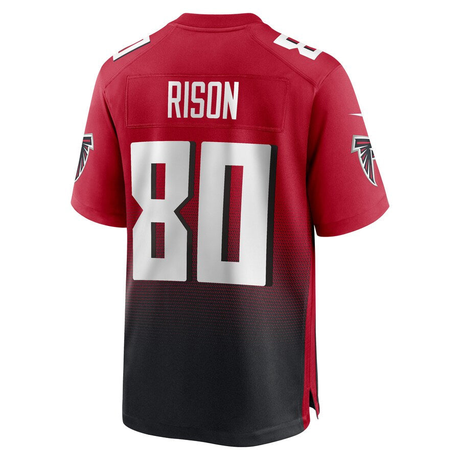 STECN A.Falcons #80 Andre Rison Player Red Home Game Stitched Jerseys