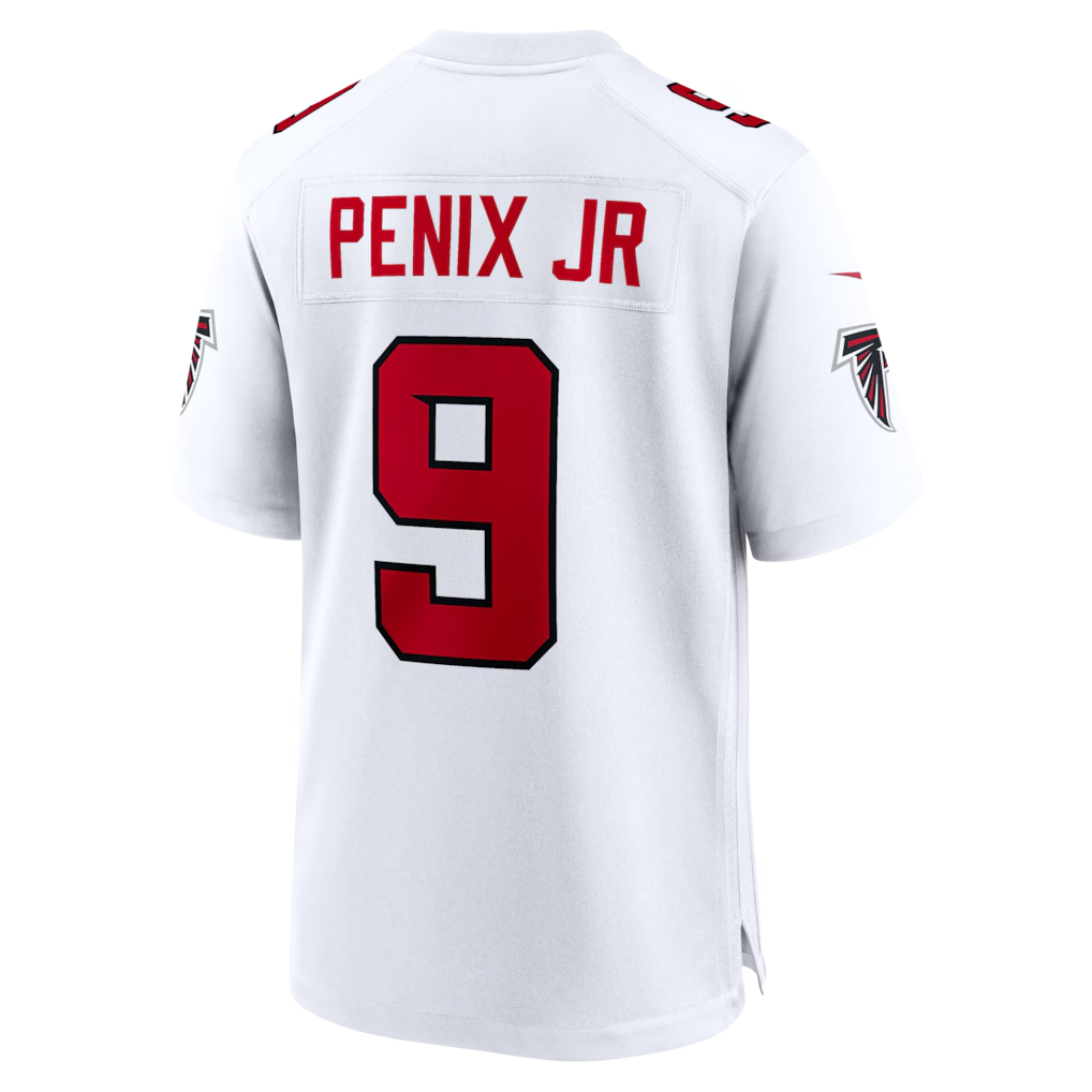 STECN A.Falcons #9 Michael Penix Jr. White Game Stitched Jerseys