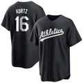 STECN Athletics #16 Nick Kurtz Player Black Game Stitched Jerseys