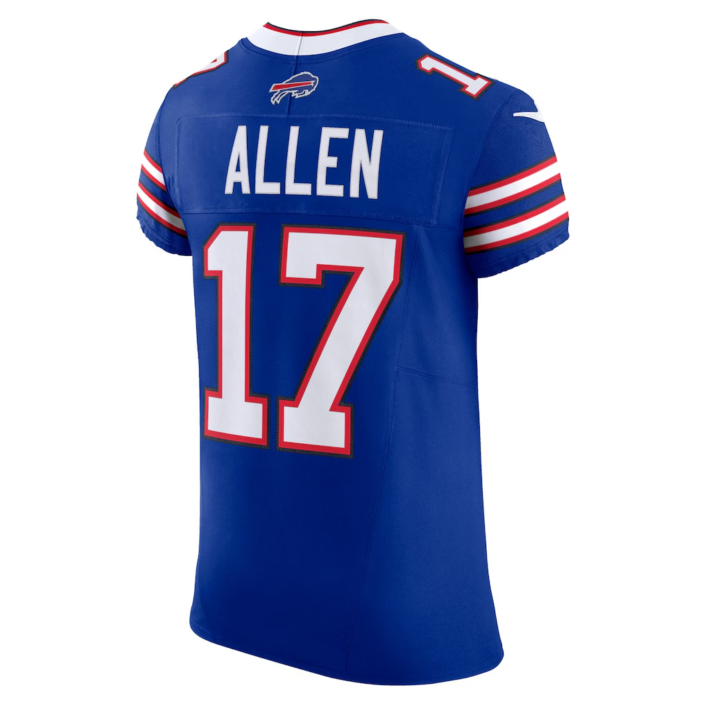 STECN B.Bills #17 Josh Allen Royal Team Vapor F.U.S.E. Elite Stitched Jerseys