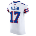 STECN B.Bills #17 Josh Allen White Vapor F.U.S.E. Elite Stitched Jerseys