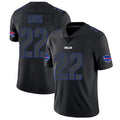 STECN B.Bills #22 Ray Davis Player Limited Black Impact Stitched Jerseys