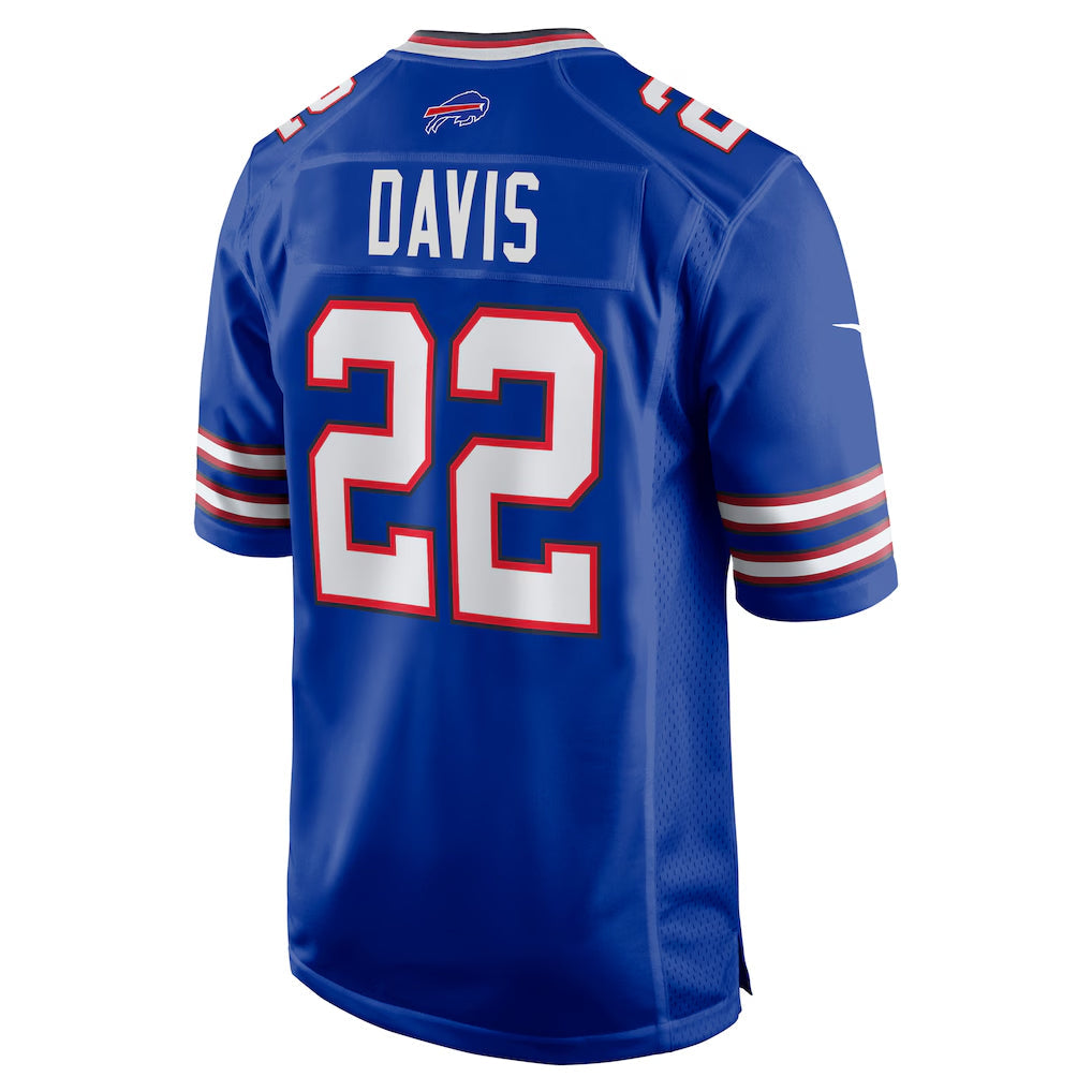 STECN B.Bills #22 Ray Davis Player Royal Home Game Stitched Jerseys