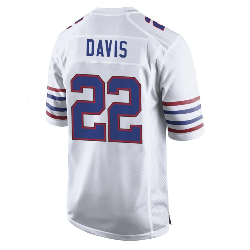 STECN B.Bills #22 Ray Davis Player White Alternate Limited Home Game Stitched Jerseys