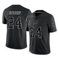 STECN B.Bills #24 Cole Bishop Player Black RFLCTV Limited Stitched Jerseys