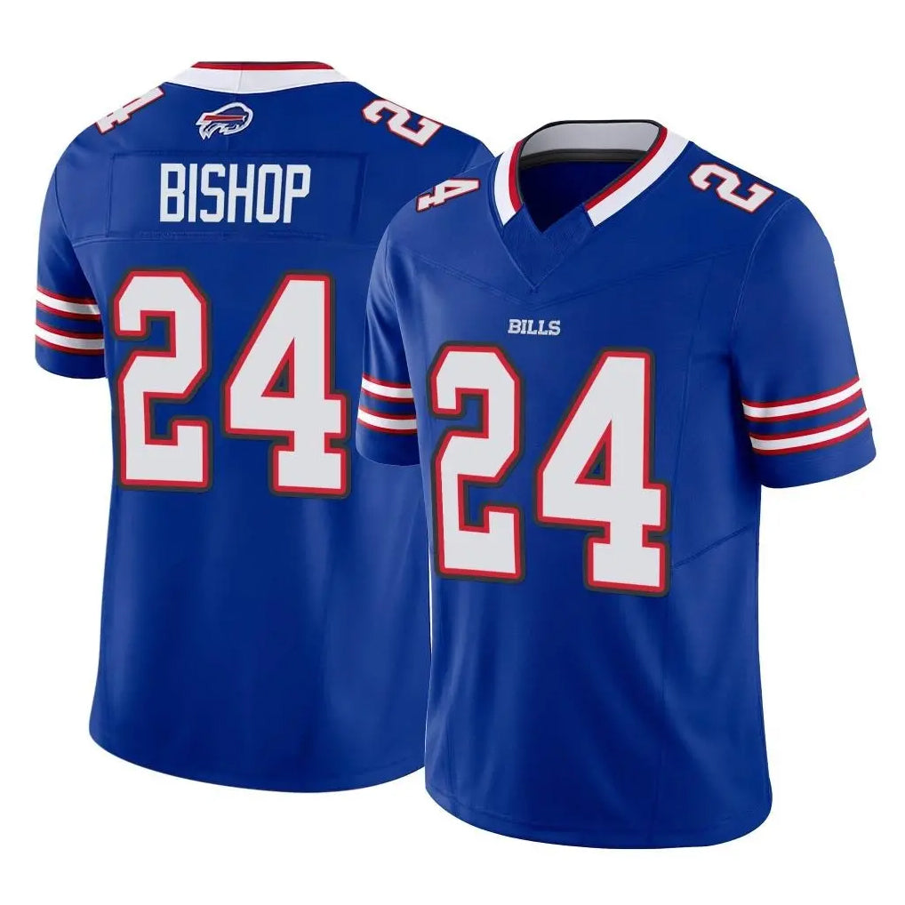 STECN B.Bills #24 Cole Bishop Player Royal Vapor F.U.S.E. Limited Stitched Jerseys