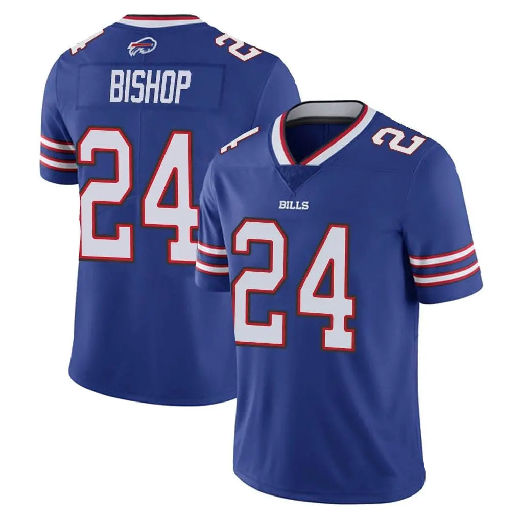 STECN B.Bills #24 Cole Bishop Player Royal Vapor Untouchable Limited Stitched Jerseys