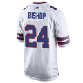 STECN B.Bills #24 Cole Bishop Player White Home Game Stitched Jerseys