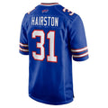 STECN B.Bills #31 Maxwell Hairston Player Royal Home Game Stitched Jerseys