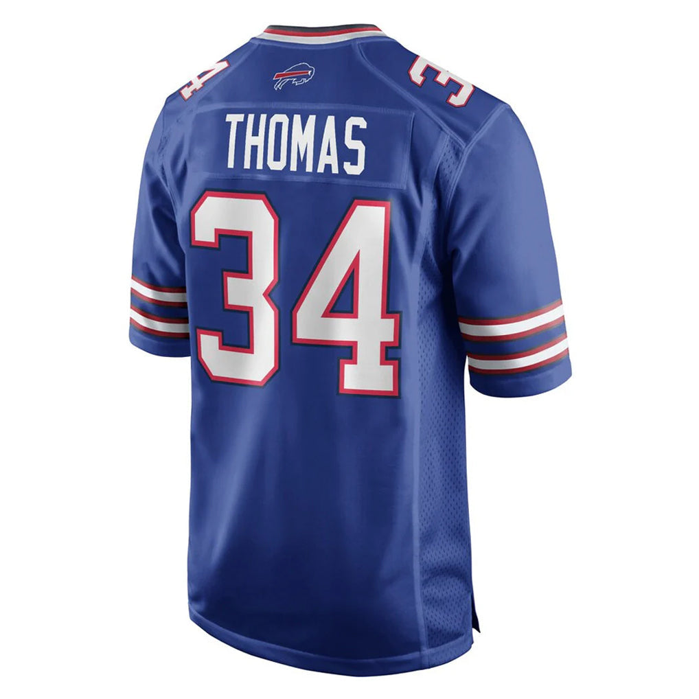 STECN B.Bills #34 Thurman Thomas Player Royal Home Game Stitched Jerseys