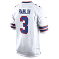 STECN B.Bills #3 Damar Hamlin Player White Home Game Stitched Jerseys