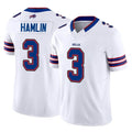 STECN B.Bills #3 Damar Hamlin Player White Vapor F.U.S.E. Limited Stitched Jerseys
