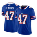 STECN B.Bills #47 Christian Benford Player Royal Vapor F.U.S.E. Limited Home Game Stitched Jerseys