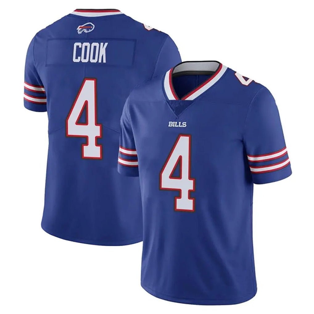 STECN B.Bills #4 James Cook III Player Royal  Vapor Untouchable Limited Stitched Jerseys