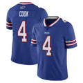 STECN B.Bills #4 James Cook III Player Royal  Vapor Untouchable Limited Stitched Jerseys