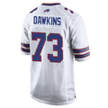 STECN B.Bills #73 Dion Dawkins Player White Home Game Stitched Jerseys