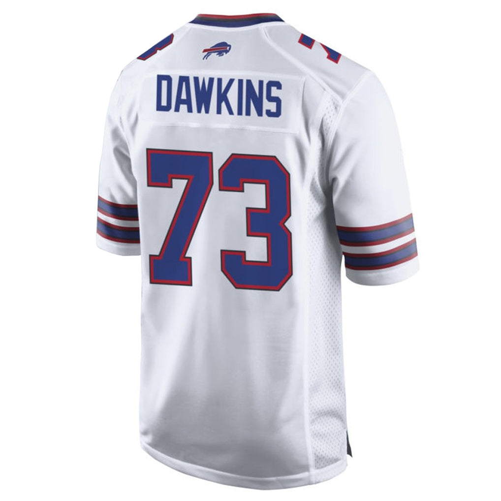 STECN B.Bills #73 Dion Dawkins Player White Home Game Stitched Jerseys