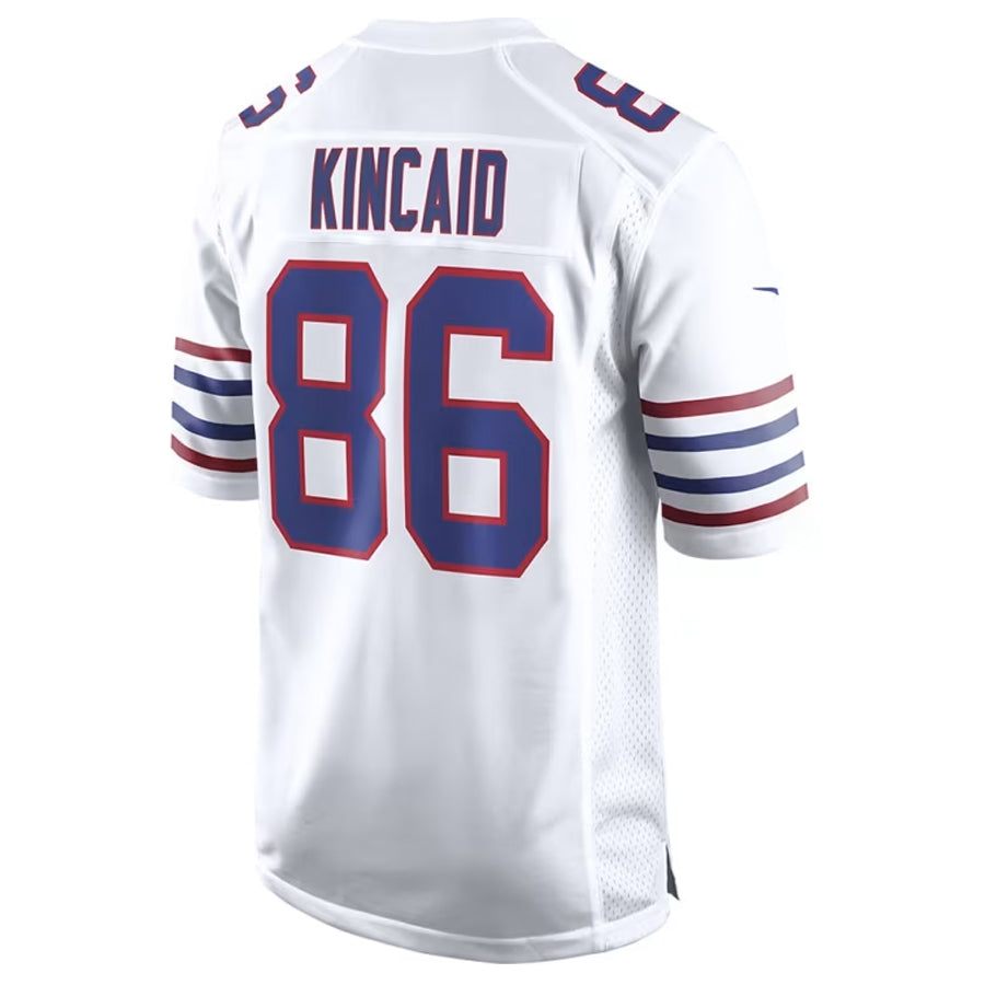 STECN B.Bills #86 Dalton Kincaid Player White Alt Game Stitched Jerseys