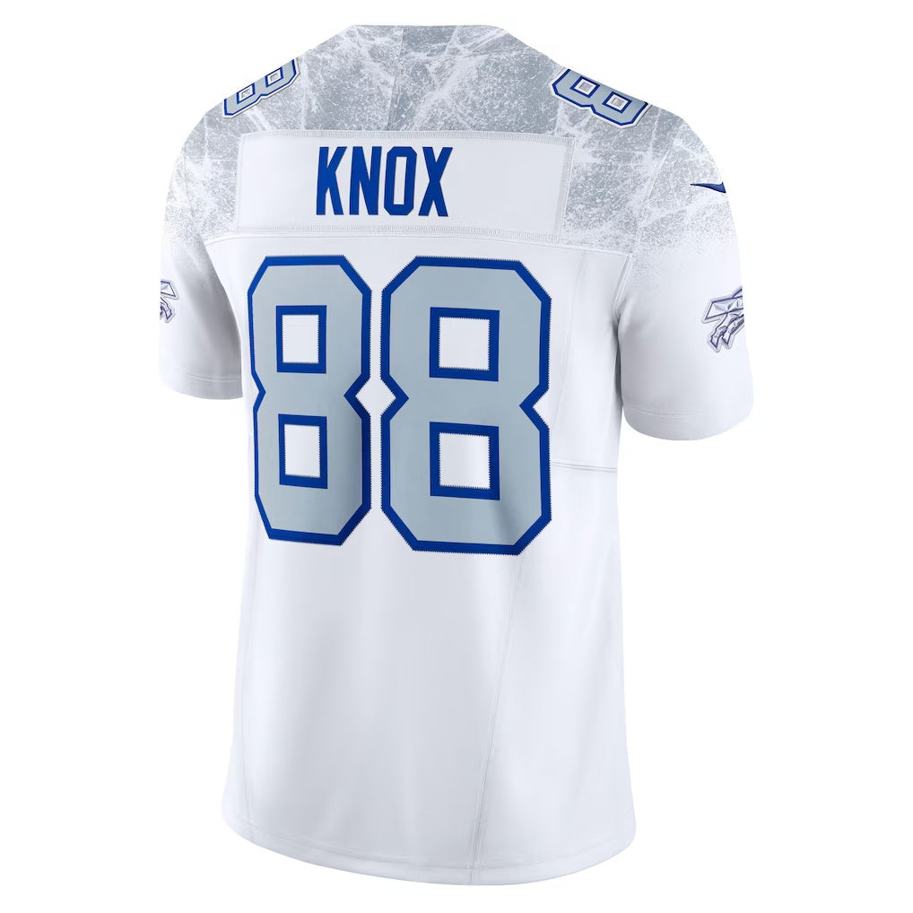 STECN B.Bills #88 Dawson Knox White 2025 Rivalries Collection Limited Stitched Jerseys