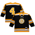 STECN B.Bruins #4 Bobby Orr Mitchell & Ness Black Big & Tall 197172 Blue Line 2.0 Stitched Jerseys