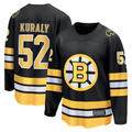 STECN B.Bruins #52 Sean Kuraly Black Home Breakaway Player Stitched Jerseys