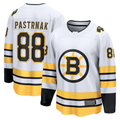 STECN B.Bruins #88 David Pastrnak White Away Breakaway Player Stitched Jerseys