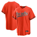 STECN B.Orioles Orange Home Game Blank Player Stitched Jerseys