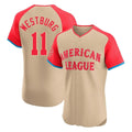 STECN B.Orioles #11 Jordan Westburg Player Cream American League All-Star Limited Elite Home Game Stitched Jerseys