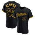 STECN B.Orioles #25 Pete Alonso Player Black Snake Skin City Limited Elite Home Stitched Jerseys