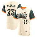 STECN B.Orioles #25 Pete Alonso Player Cream 2026 City Connect Limited Elite Home Game Stitched Jerseys