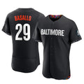 STECN B.Orioles #29 Samuel Basallo Player Black City Connect Limited Elite Home Game Stitched Jerseys