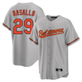 STECN B.Orioles #29 Samuel Basallo Player Gray Home Game Stitched Jerseys