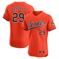 STECN B.Orioles #29 Samuel Basallo Player Orange Limited Elite Home Game Stitched Jerseys